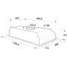 HOTPOINT - Exaustor HCT 64 F L SS