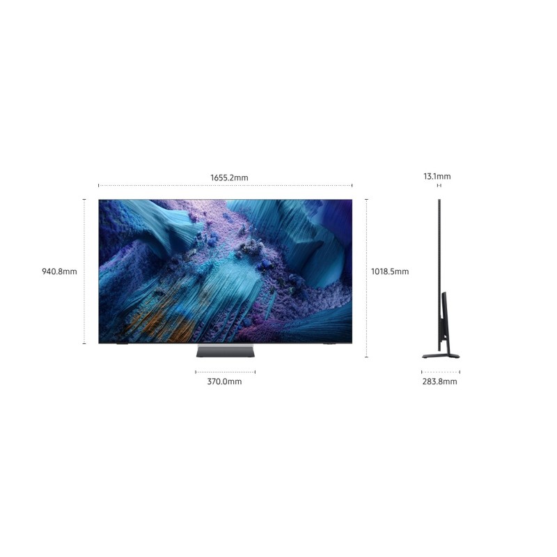 Samsung TQ75QN990FT Neo QLED Mini LED TV Plano 190,5 cm (75") 8K Ultra HD, Smart TV, Wi-Fi, Ethernet, LAN, Bluetooth, Preto - TQ75QN990FTXXC - 8806097091295