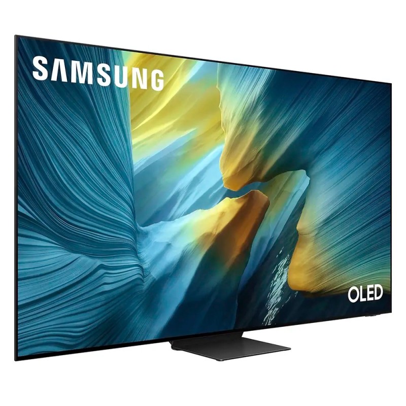 Samsung TQ83S95FAE OLED TV Plano 211,0 cm (83") 4K Ultra HD, Smart TV, Wi-Fi, Ethernet, LAN, Bluetooth, Preto - TQ83S95FAEXXC - 8806097077350
