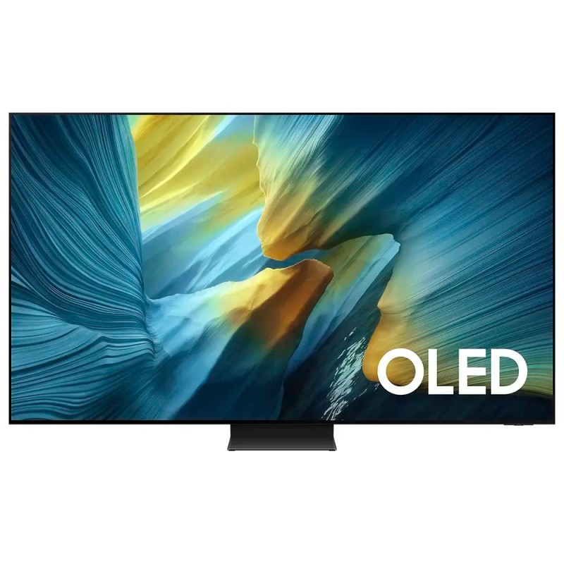 Samsung TQ83S95FAE OLED TV Plano 211,0 cm (83") 4K Ultra HD, Smart TV, Wi-Fi, Ethernet, LAN, Bluetooth, Preto - TQ83S95FAEXXC - 8806097077350