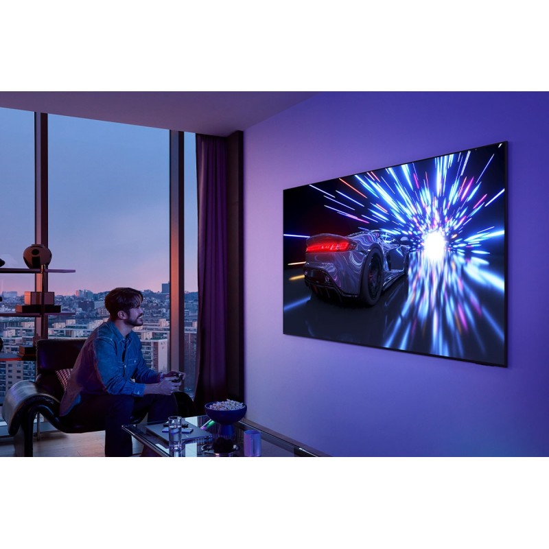 Samsung TQ83S95FAE OLED TV Plano 211,0 cm (83") 4K Ultra HD, Smart TV, Wi-Fi, Ethernet, LAN, Bluetooth, Preto - TQ83S95FAEXXC - 8806097077350
