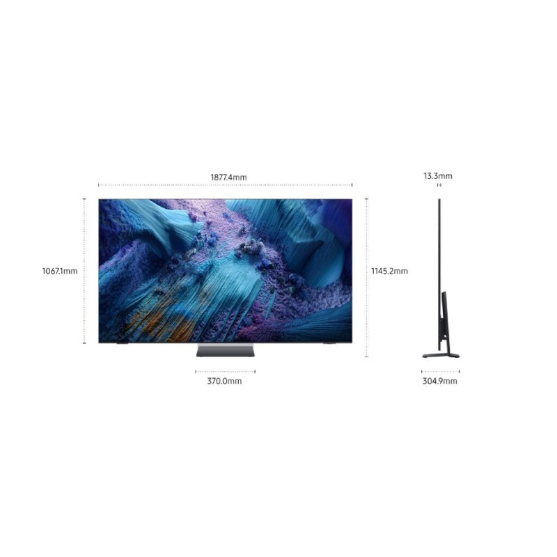 Samsung TQ85QN990FT Neo QLED Mini LED TV Plano 216 cm (85") 8K Ultra HD, Smart TV, Wi-Fi, Ethernet, LAN, Bluetooth, Preto - TQ85QN990FTXXC - 8806097097501