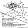BOSCH - Placa Gás Série4 PNP6B6K40