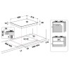 INDESIT - Placa Gás THP 642 IX/I 1