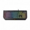 Teclado NOX Gaming Krom Kuma RGB USB Semimechanical Keyboard PT Preto - NXKROMKUMAPT - 8436587970191