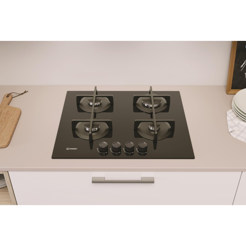 INDESIT - Placa Gás ING 61T/BK 1