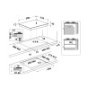 INDESIT - Placa Gás ING 61T/BK 1