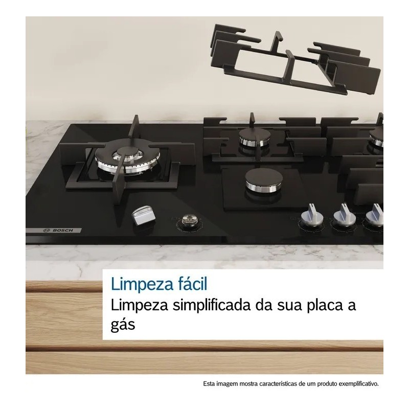 BOSCH - Placa Dominó Gás Série8 PRB3A6I40