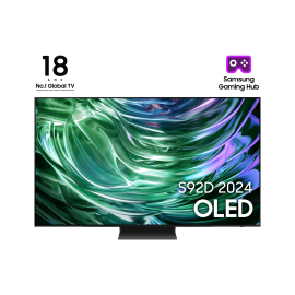 Samsung TQ77S92DAEXXC OLED TV Plano 195,6 cm (77") 4K Ultra HD, Smart TV, Wi-Fi, Ethernet, LAN, Bluetooth, Prateado - TQ77S92DAEXXC - 8806095565606