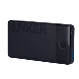 Anker ANK-123-POWERCORE-B Powerbank Li-Ion 10000 mAh 12W, USB-A, USB-C, Micro-USB, LCD, Preto - 194644145439