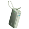 Anker ANK-1259-G Powerbank Li-Ion 10000 mAh PD, 30W, USB-A, USB-C, LCD, Verde - 194644179373