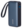 Anker ANK-1259-B Powerbank Li-Ion 10000 mAh PD, 30W, USB-C, USB-A, LCD, Preto - 0194644170868
