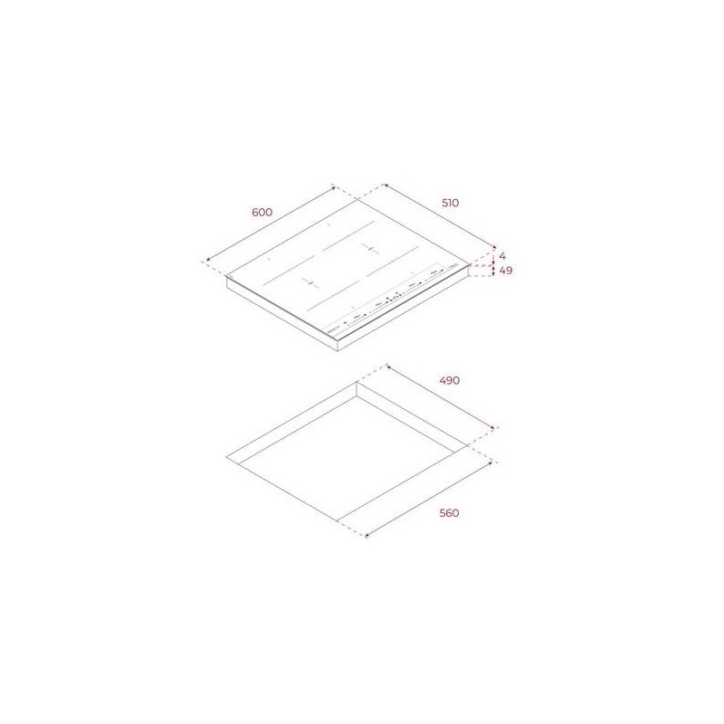 TEKA - Placa Ind. IBF 64-G1 MSP BM DE1 Maestro 112510038