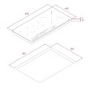 TEKA - Placa Ind. IZC 83620 MST BK Maestro 112500039