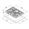 TEKA - Placa EX 70.1 5G AI AL DR CI BTN 112610043