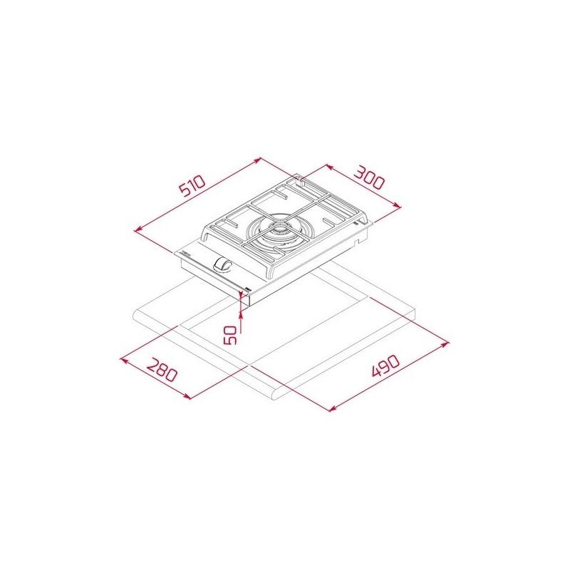 TEKA - Placa GZC 31330 XBA BK 112570197