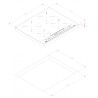 TEKA - Placa Ind. IZC 64630 BK MST