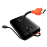 Veger VG-W2068 Powerbank Li-Polymer 20000 mAh PD, 35W, USB-A, USB-C, Lightning, LCD, Preto - 6977525750120