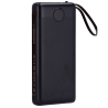 Veger VG-W2059 Powerbank Li-Polymer 20000 mAh, Power IQ, USB-A, Micro-USB, USB-C, LCD, Preto - 6970453554211
