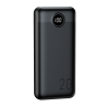Veger VG-W2039PD-B Powerbank Li-Polymer 20000 mAh PD, 20W, USB-A, USB-C, Micro-USB, LCD, Preto - 6970453555362