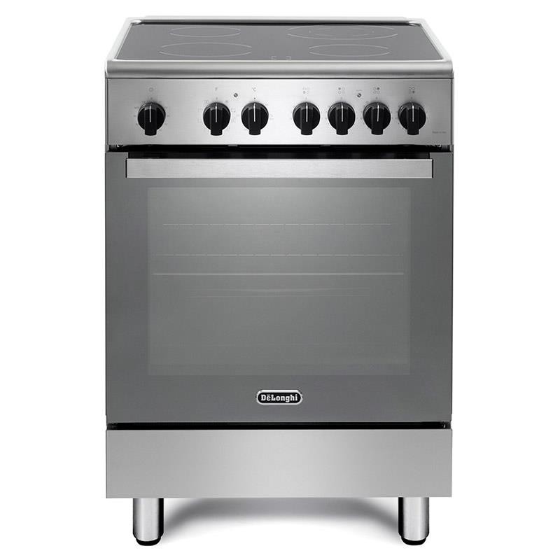 DELONGHI - Fogão Elétrico Vitrocerâmica Aço Inoxidável DMX 64 VL