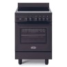 DELONGHI - Fogão Elétrico Indução Antracite PRO 66 MAL IN