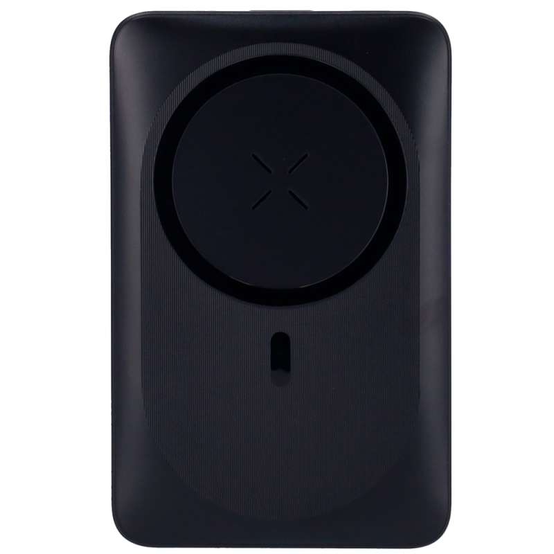 Veger VG-W1175 Powerbank Li-Polymer 10000 mAh PD, 22.5W, USB-A, USB-C, Lightning, Wireless, Preto - 6970453558813