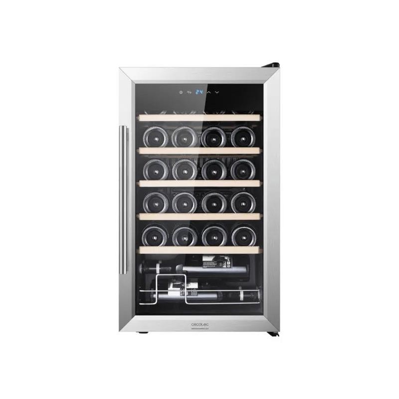 CECOTEC - Cave de Vinho GrandSommelier 2450 Inox Compressor 125