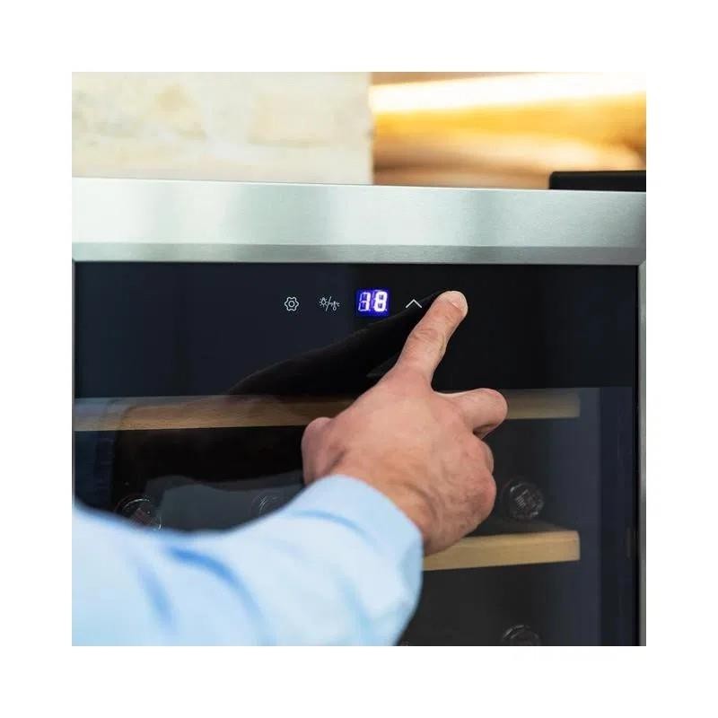 CECOTEC - Cave de Vinho GrandSommelier 2450 Inox Compressor 125