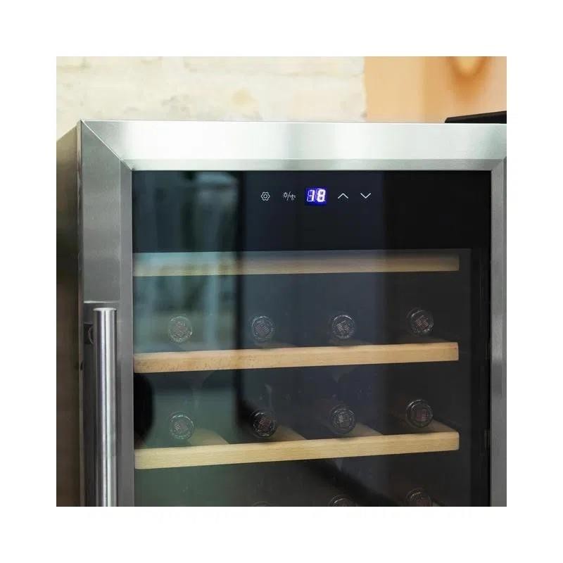 CECOTEC - Cave de Vinho GrandSommelier 2450 Inox Compressor 125