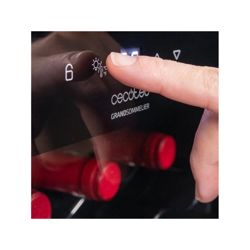 CECOTEC - Cave de Vinho GrandSommelier 34030 Black Compressor 2715