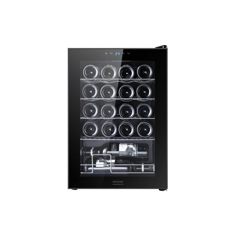 CECOTEC - Cave de Vinho GrandSommelier 2050 Black Compressor 122