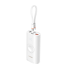Veger VG-W1162S Powerbank Li-Ion 10000 mAh PD, 25W, USB-A, USB-C, Lightning, MagSafe, Branco - 6970453556123