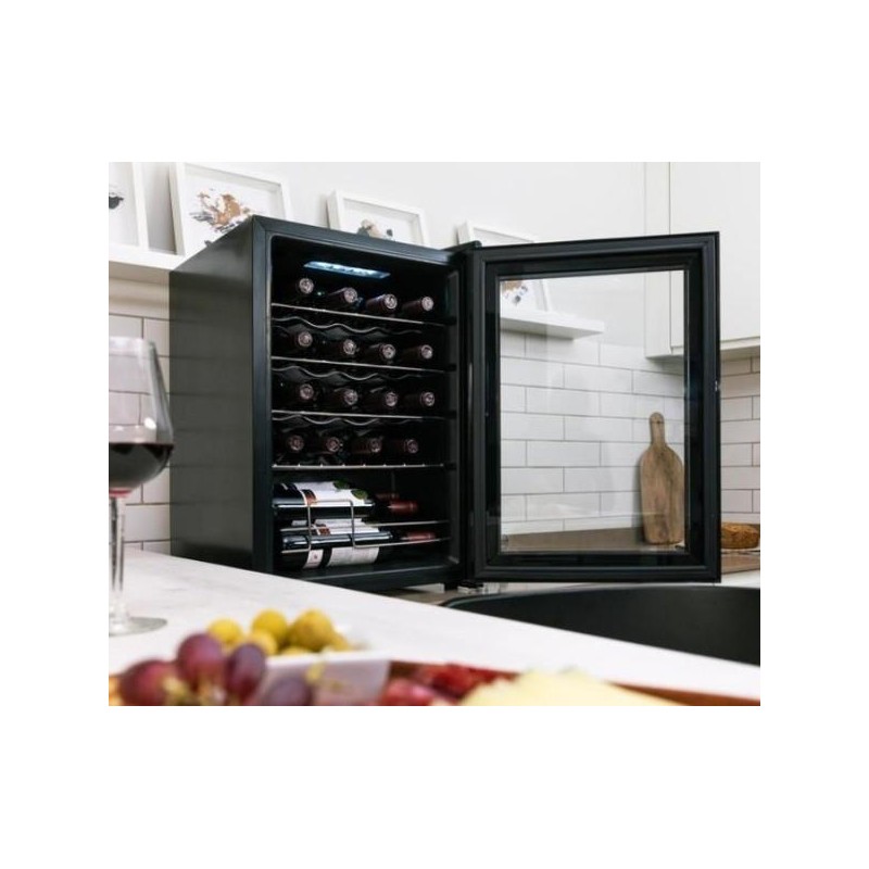 CECOTEC - Cave de Vinho GrandSommelier 2050 Black Compressor 122