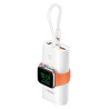 Veger VG-W1162S Powerbank Li-Ion 10000 mAh PD, 25W, USB-A, USB-C, Lightning, MagSafe, Branco - 6970453556123