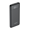 Veger VG-W1087 Powerbank Li-Polymer 10000 mAh, USB-C, Micro-USB, USB-A, LCD, Preto - 6970453555805