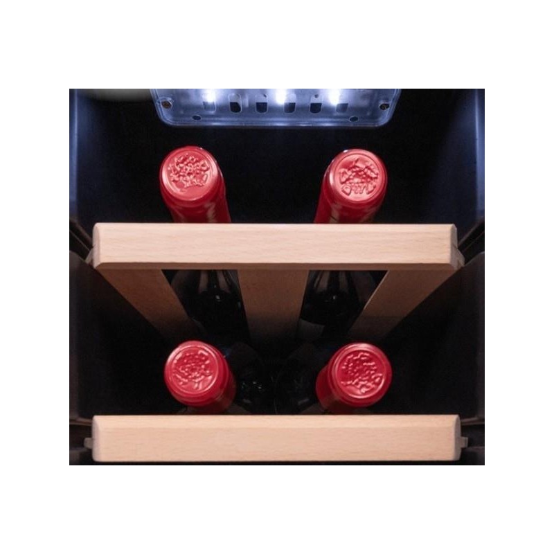 CECOTEC - Garrafeira Vinoteca GrandSommelier 1250 CoolWood Compressor 230
