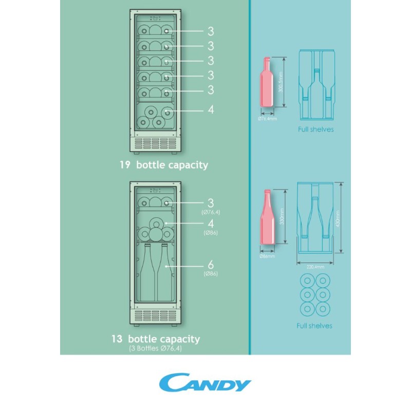 CANDY - Garrafeira CCVB 30/1