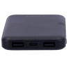 Veger VG-W1065 Powerbank Li-Polymer 10000 mAh, Power IQ, USB-A, Micro-USB, LCD, Preto - 6970453554129