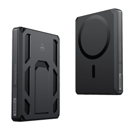 Veger VG-W0582 Powerbank Li-Polymer 5000 mAh PD, 20W, USB-C, Wireless, MagSafe, Preto - 6977525750342