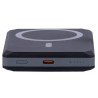 Veger VG-W0582 Powerbank Li-Polymer 5000 mAh PD, 20W, USB-C, Wireless, MagSafe, Preto - 6977525750342
