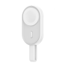 Veger VG-W0102 Powerbank Li-Polymer 1200 mAh, Wireless, USB-C, LED, Branco - 6970453557205