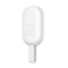 Veger VG-W0102 Powerbank Li-Polymer 1200 mAh, Wireless, USB-C, LED, Branco - 6970453557205