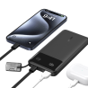 Anker ANK-A1388-B Powerbank Li-Polymer 10000 mAh PD, 22.5W, USB-A, USB-C, LCD, Preto - 194644173418