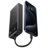 Anker ANK-A1384-B Powerbank Li-Polymer 20000 mAh PD, 30W, USB-A, USB-C, LCD, Preto - 0194644173401
