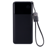 Anker ANK-A1384-B Powerbank Li-Polymer 20000 mAh PD, 30W, USB-A, USB-C, LCD, Preto - 0194644173401