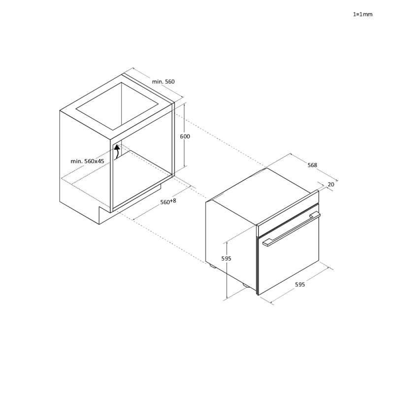 CANDY - Forno Encastre CA6NP3T3HTX
