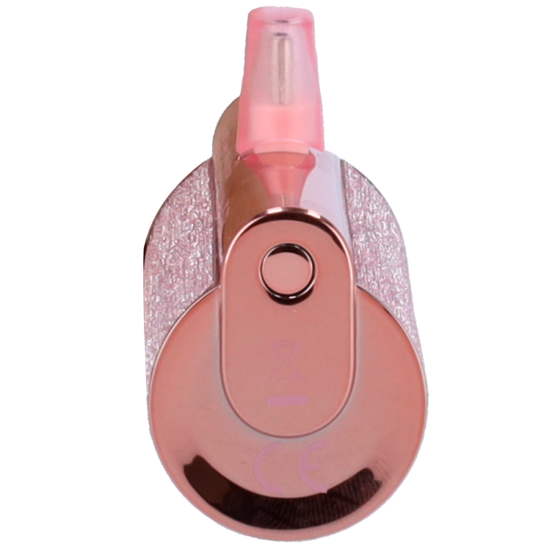 Veger VG-W0573-R Powerbank Li-Ion 5000 mAh, 12W, USB-A, USB-C, LED, Rosa Metalizado - 6970453558516