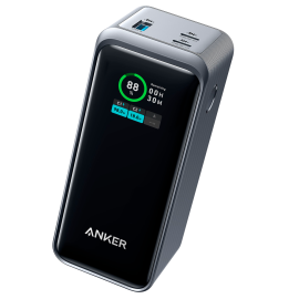 Anker ANK-1336-B Powerbank Li-Ion 20000 mAh PD, 100W, USB-A, USB-C, LCD, Preto - 0194644130893