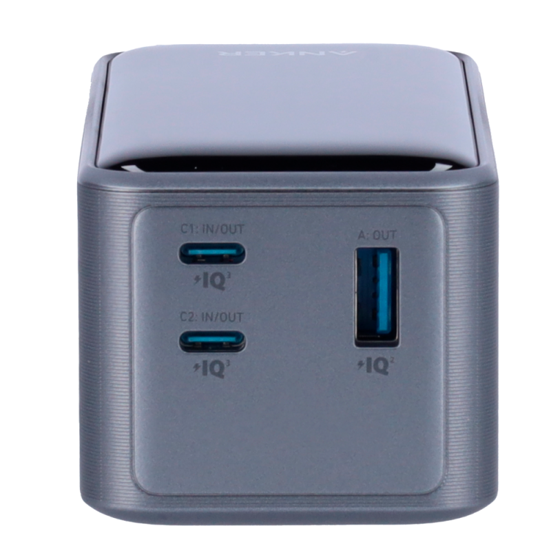 Anker ANK-1336-B Powerbank Li-Ion 20000 mAh PD, 100W, USB-A, USB-C, LCD, Preto - 0194644130893